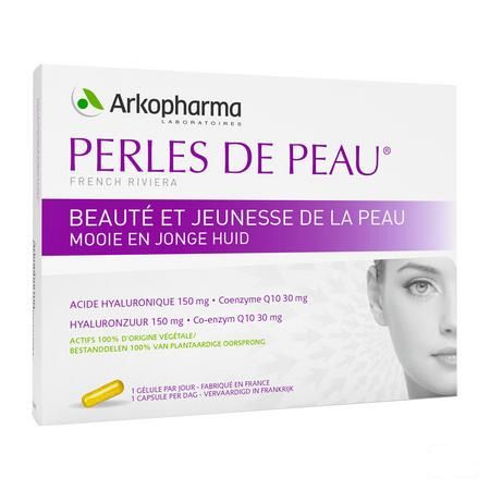 Perles De Peau Acide Hyaluron. + coenzyme Q10 Capsule30  -  Arkopharma