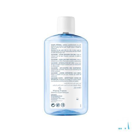 Ducray Squanorm Lotion Anti roos Zink 200 ml