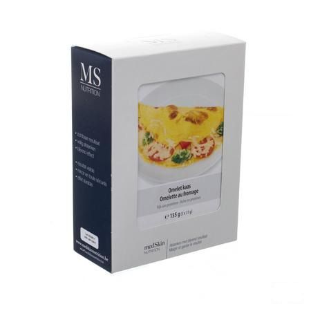 Medskin Omelet Kaas Zakje 5  -  Medskin Nutrition