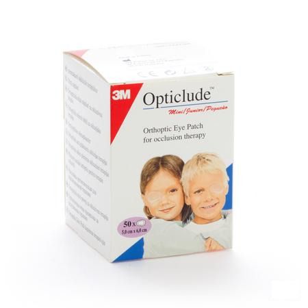 Opticlude 3m Junior Oogkompres 63mmx48mm 50 1537  -  3M