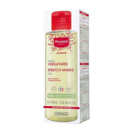 Mustela Huile Vergetures 105 ml