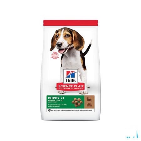 Science Plan Canine Puppy Medium Lamb&Rice 14 Kg