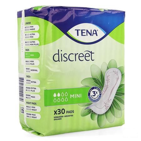 Tena Discreet Mini 30