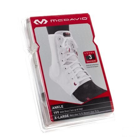 Mcdavid Lightweight Ankle Brace White Xl 199