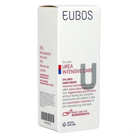 Eubos Creme Mains Uree 5% Tube 75 ml  -  I.D. Phar