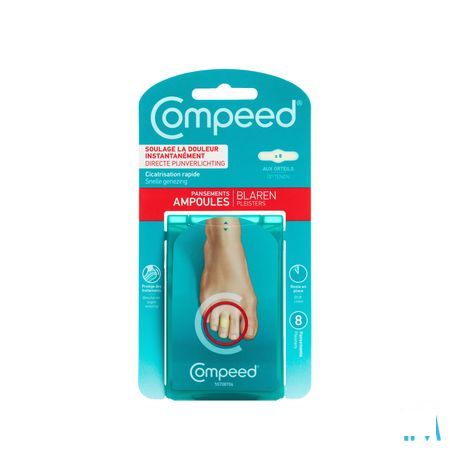 Compeed Blaren Op Tenen Verband Extra Klein 8