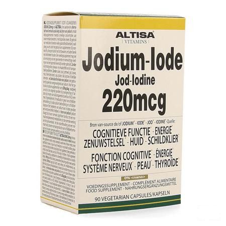 Altisa Jodium 220 µg V-Capsule 90  -  Dieximport