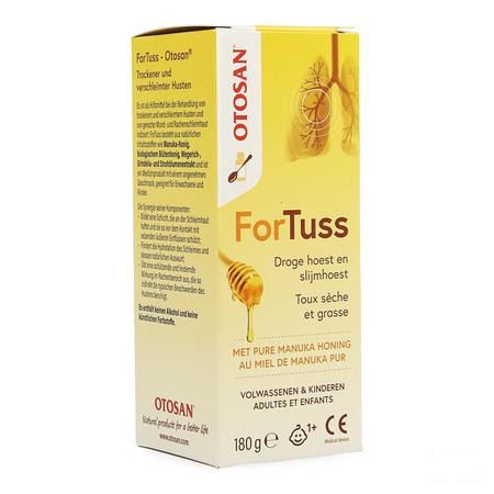Otosan Hoestsiroop Fortuss 180 gr  -  Eureka Pharma