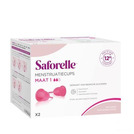 Saforelle Cup Protect Menstruatie Cups T1 Nieuw