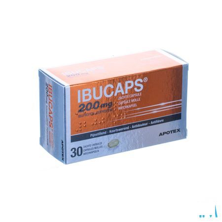 IbuCapsule 200 mg Apotex Capsule Zacht 30