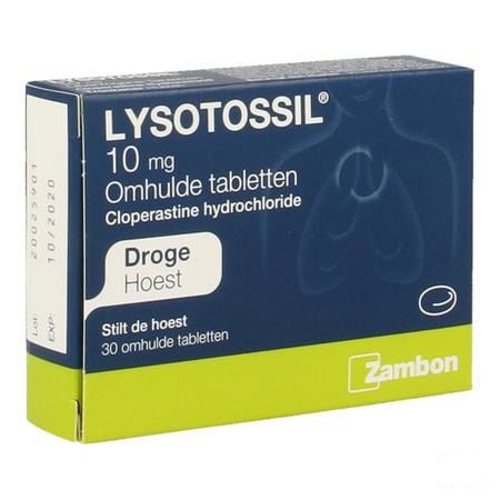 Lysotossil Dragee. 30 X 10 mg