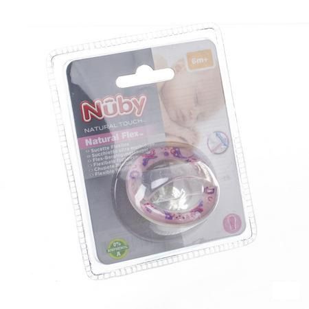 Nuby Nt Nat. Fopsp Flex Silicoon Kers +6M 1 67554