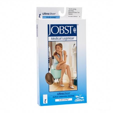 Jobst Ultrasheer Comf.k1 Kniekous Natural M