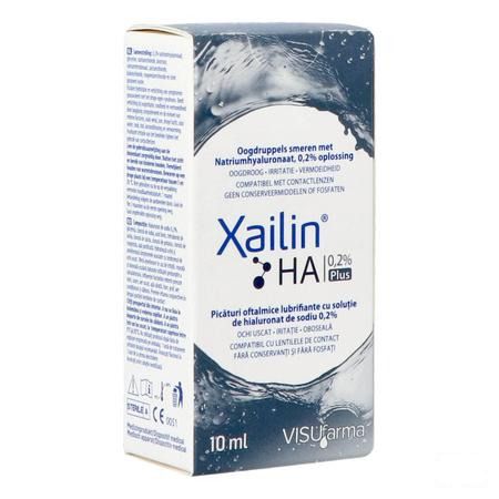 Xailin Ha 0,2% + Fl 10 ml