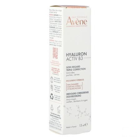 Avene Hyaluron Activ B3 Driev.Corr.Oogverzorg.15 ml