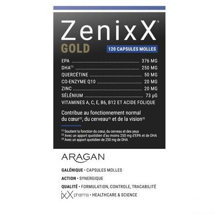 Zenixx Gold Caps120X890 mg Nf