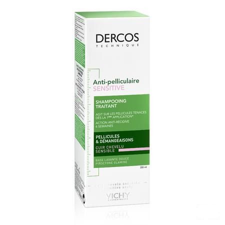 Vichy Dercos Anti roos Sensitive Shampoo 200 ml  -  Vichy