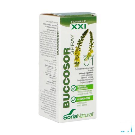 Soria Composor 1 Buccosor Xxi Spray 30 ml  -  Soria Bel