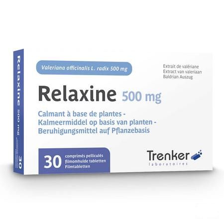 Relaxine 500 mg Comprimes Pellicules 30  -  Trenker