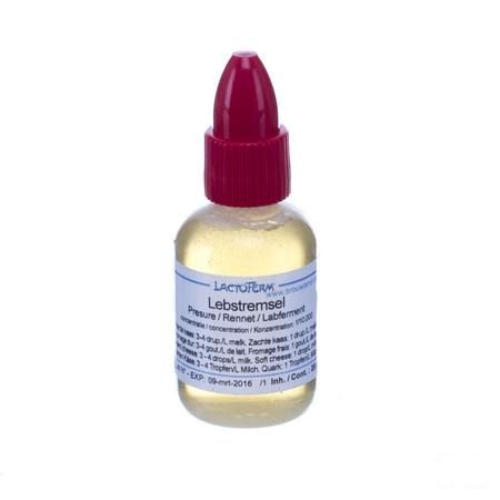 Lactoferm Lebstremsel 20 ml  -  Brouwland