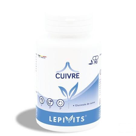 Lepivits Cuivre Gluconate Pot Caps 90  -  Lepivits