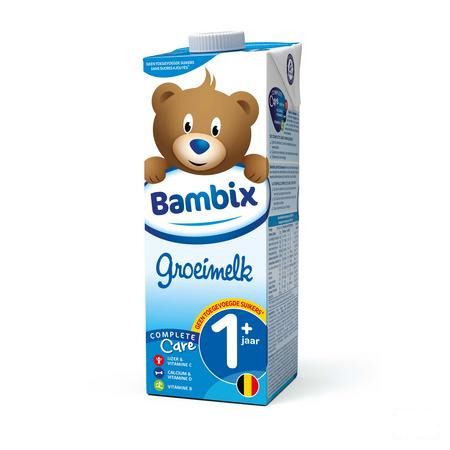 Bambix Groeimelk Natuur 1+ 1L