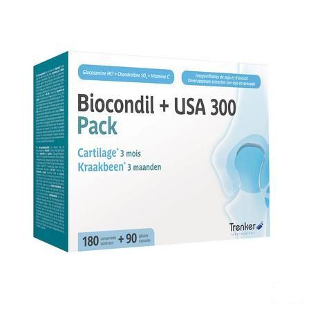 Biocondil Usa 300 Comprimes 180 + Capsule 90  -  Trenker