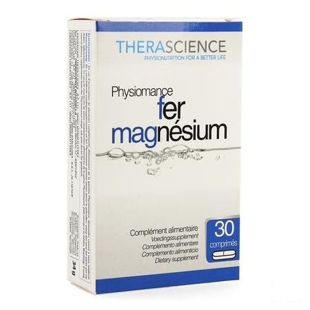 Ijzer Magnesium Tabletten 30 Physiomance Phy273  -  Therascience-Lignaform