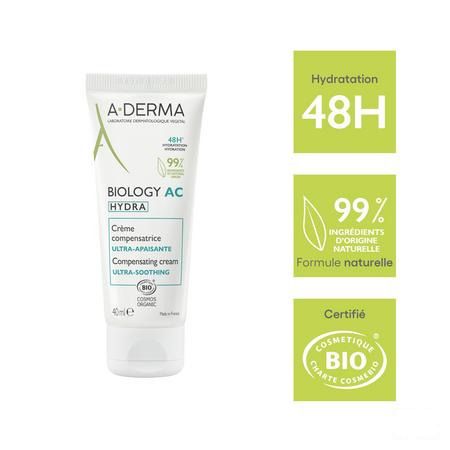 Aderma Biology Ac Hydra Creme Compensatrice 40 ml