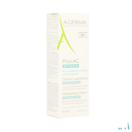 Aderma Phys-ac Hydra Creme Compensatrice Tube 40 ml  -  Aderma