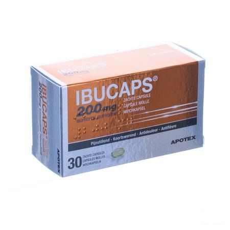 IbuCapsule 200 mg Apotex Capsule Doux 30