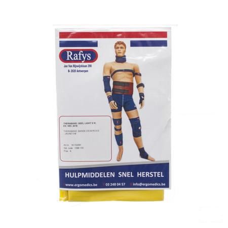 Rafys Theraband 5m Light Geel 2091