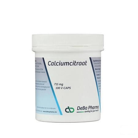 Calciumcitraat V-Capsule 100  -  Deba Pharma