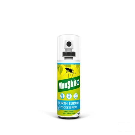 Mouskito North Europe Pocket Spray Fl 50 ml