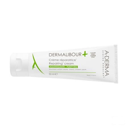 Aderma Dermalibour + Creme Reparatrice Tube 50 ml  -  Aderma