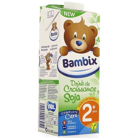 Bambix Groeimelk Soja 2+ 1L