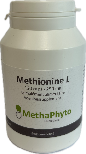 Methionine L 250 mg 120 Capsule Hildegard  -  Methaphyto