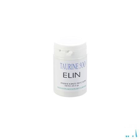 Taurine Capsule 50x 500 mg  -  Elin