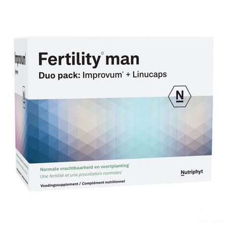 Fertility Man Duo 60 Tabletten Improv. + 60 Capsule  -  Nutriphyt