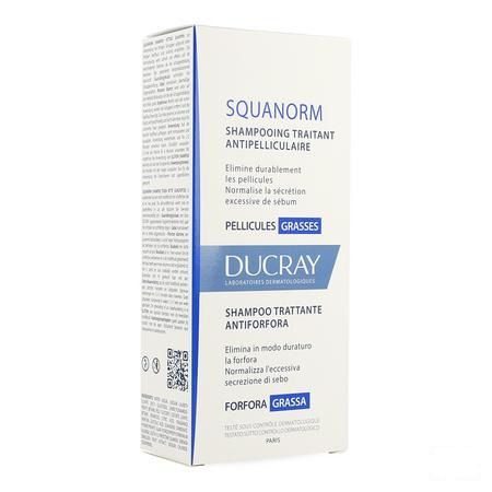 Ducray Squanorm Shampoo Vette Schilfers 200 ml