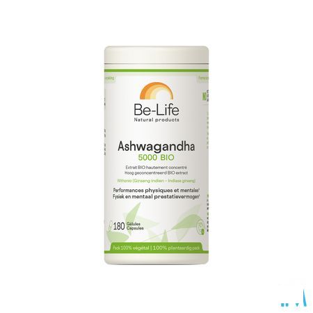 Ashwagandha 5000 Bio Be Life Caps 180  -  Bio Life