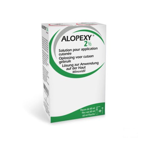 Alopexy 2 % Liquid Flacon Plast ette 1x60 ml