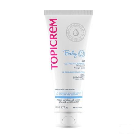 Topicrem Ultra Hydratant Lait Bebe 200 ml