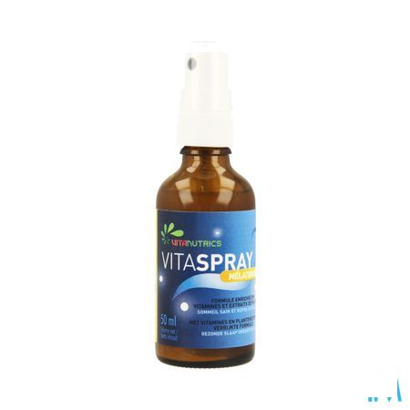 Vitaspray Melatonine Spray Flacon Glas 50 ml 