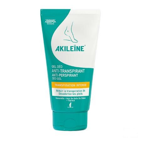 Akileine Groen Deo Biactif Anti trans.gel 75 ml 103190  -  Asepta