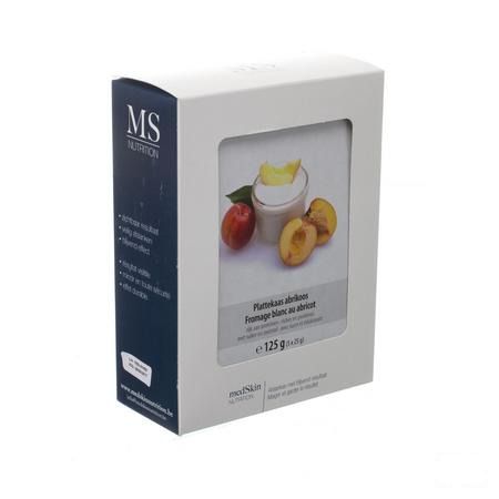 Medskin Plattekaas Abrikoos Zakje 5  -  Medskin Nutrition