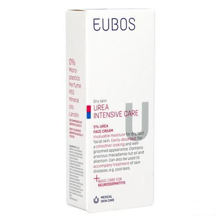 Eubos Urea 5% Gezichtscreme Tube 50 ml  -  I.D. Phar