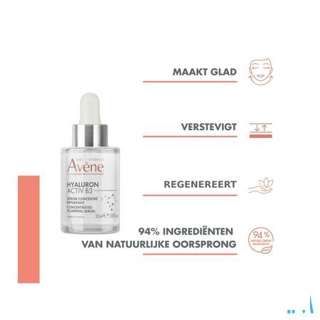 Avene Hyaluron Activ B3 Geconc. Opvul. Serum 30 ml