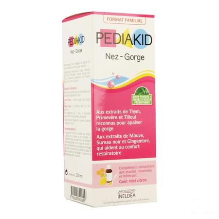 Pediakid Nez-gorge Solution Buva 250 ml