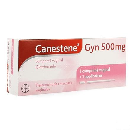 Canestene Gyn Clotrimazole 500 mg Comprimes Vaginale 1